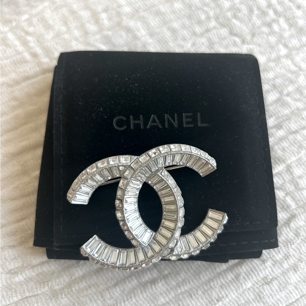 Chanel Crystal Brooch
